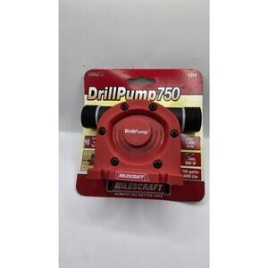 Milescraft 1314 DrillPump750 - Self Priming Water Pump Attachment for Drills